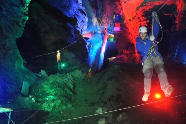 Zip World Caverns