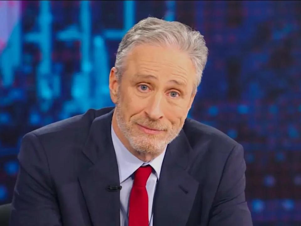 Jon Stewart is back.