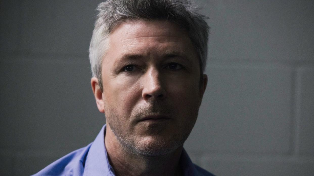  Close up on Aidan Gillen as Milo on Mayor of Kingstown 