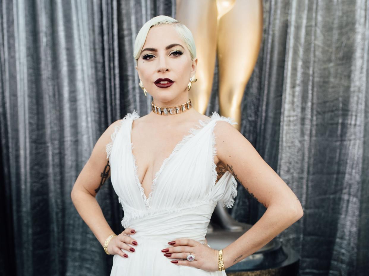 Lady Gaga at the 2019 SAG Awards.