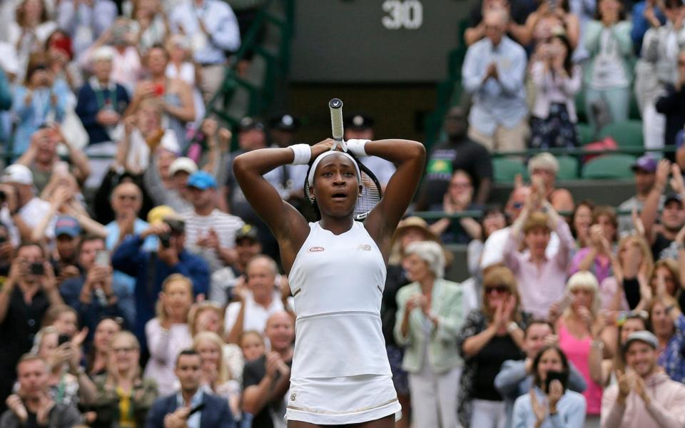 Coco Gauff stunned the world of tennis with her brilliant run at Wimbledon - AP