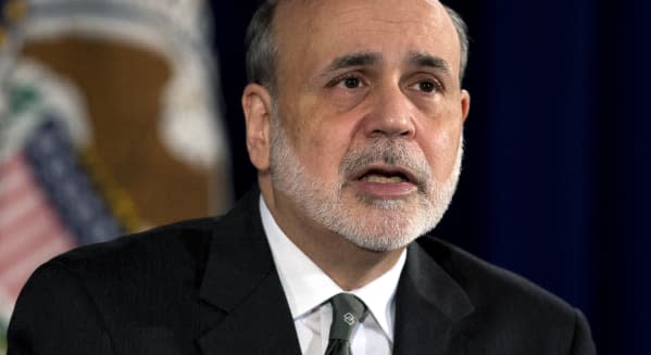 ben bernanke chairman federal reserve minutes fomc meeting