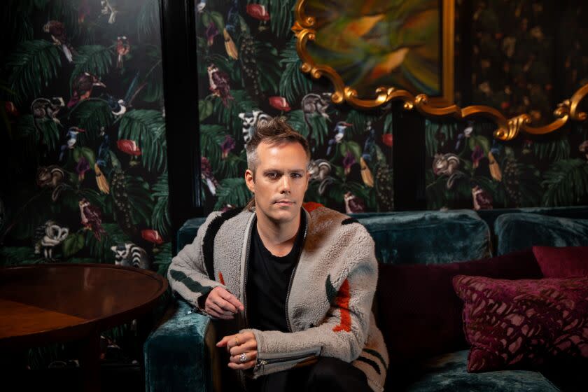 A portrait of pop songwriter Justin Tranter