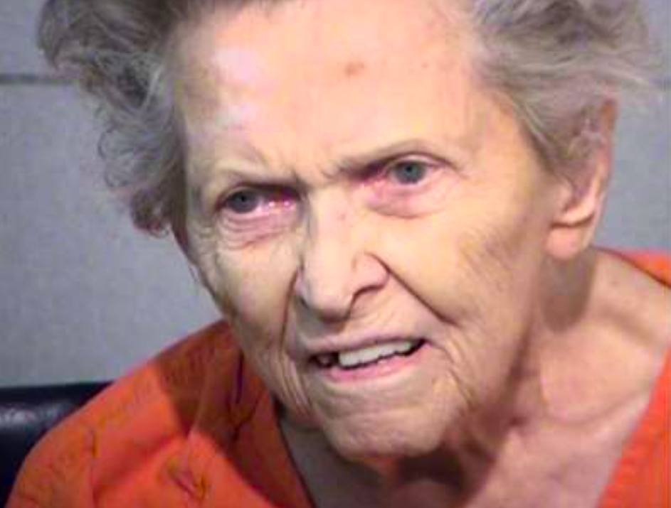 <em>Anna Mae Blessing is charged with murder after allegedly shooting her son when he tried to put her in a care home (Police handout)</em>