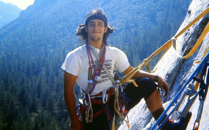 <span class="article__caption">The author, circa early 1970s, in Yosemite.</span> (Photo: Eric Sanford Collection)