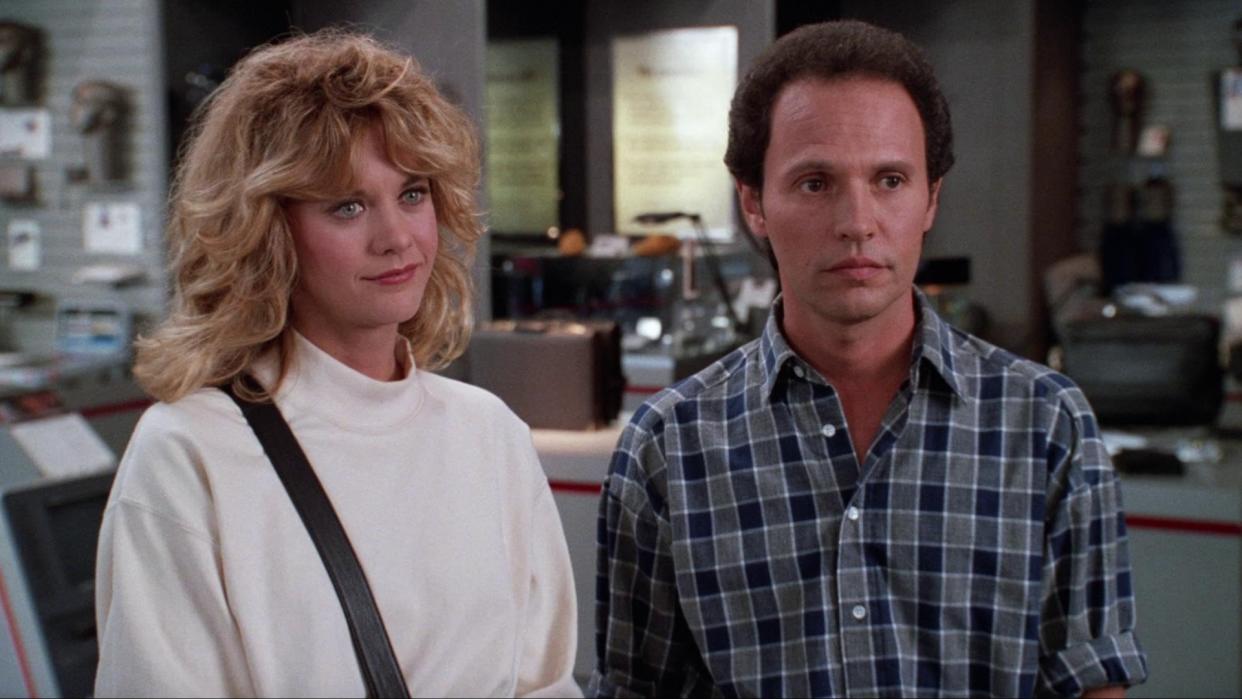  Meg Ryan and Billy Crystal in When Harry Met Sally. 