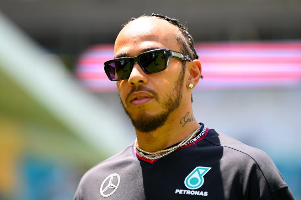 Lewis Hamilton has not won an F1 race since December 2021 (Getty Images)