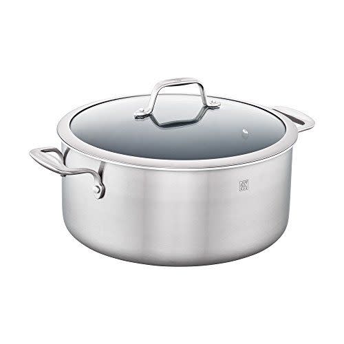 6) ZWILLING Stainless Steel Ceramic Dutch Oven