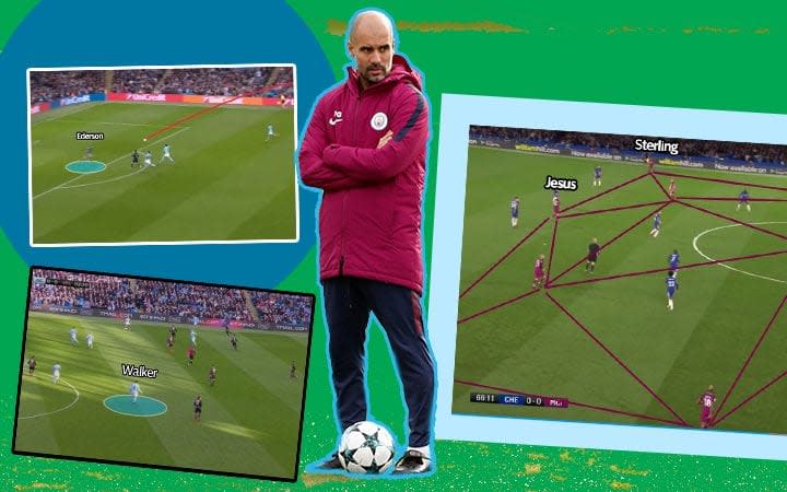 What changes has Pep Guardiola made to Man City this season that have made them so dangerous?