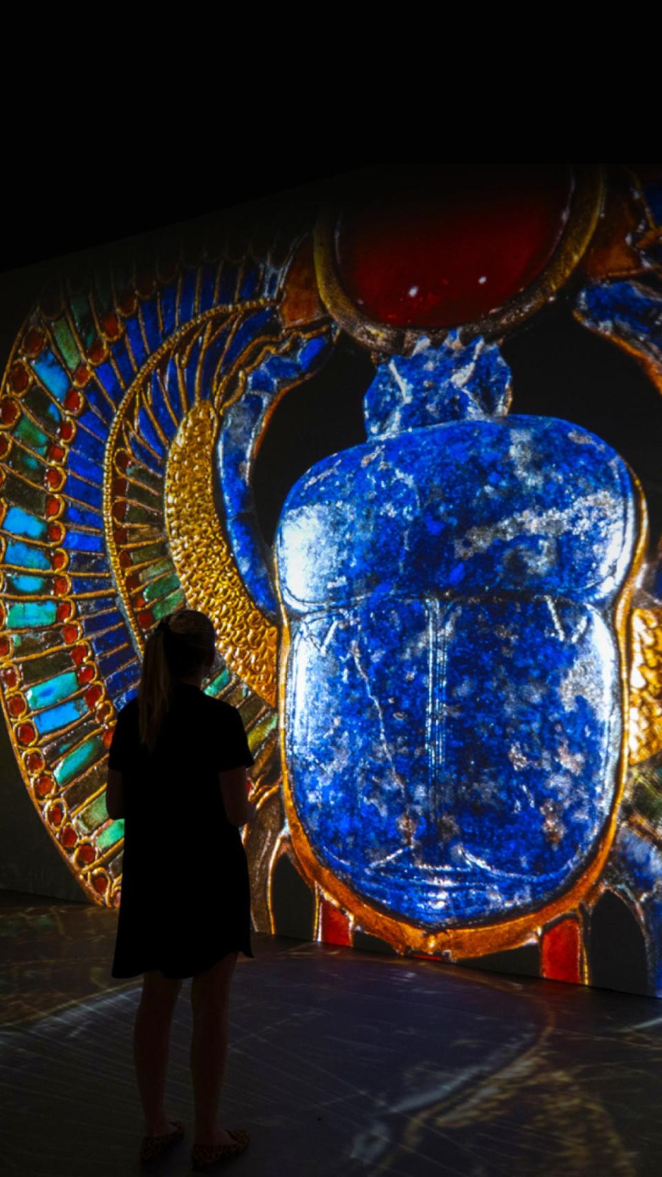 "Beyond King Tut: The Immersive Experience" runs through Oct. 2.