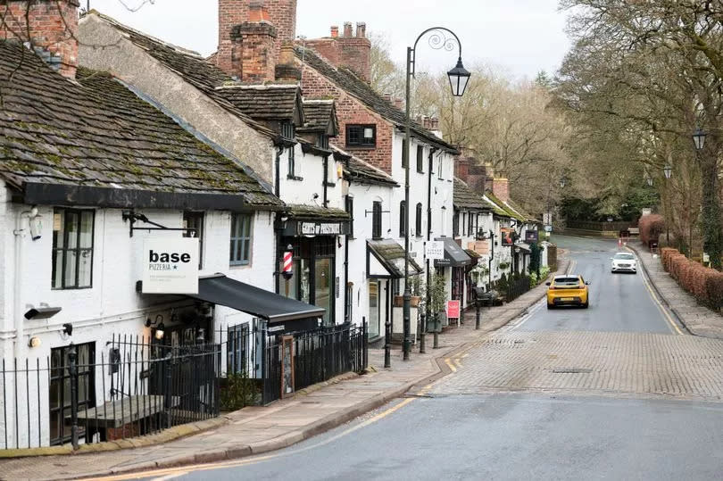 Views from across the village of Prestbury -Credit:Kenny Brown | Manchester Evening News