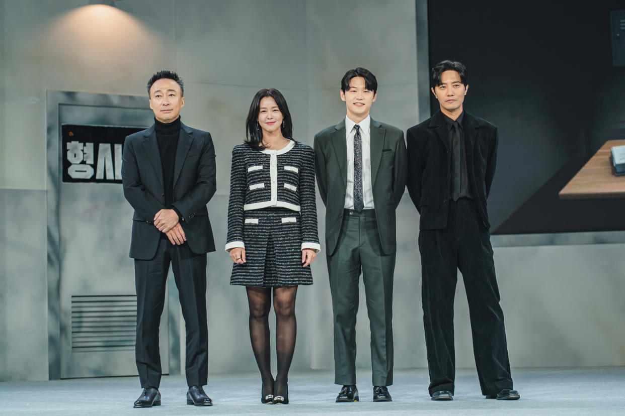 From left to right: Lee Sung-min, Kyung Soo-jin, Lee Hak-joo, and Jin Goo. (Photo: Disney)