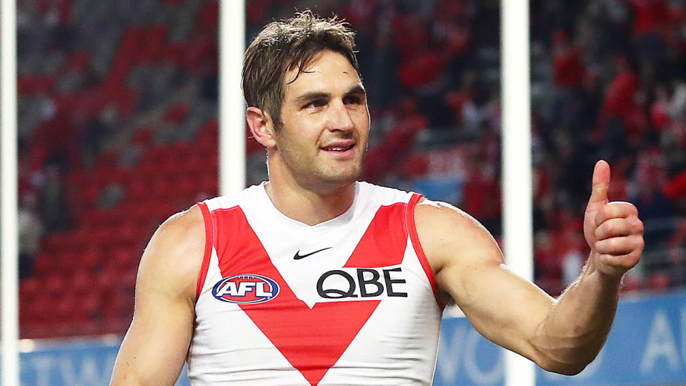 Veteran Swans midfielder Josh Kennedy is calling time on his AFL career at the end of the season. Pic: Getty