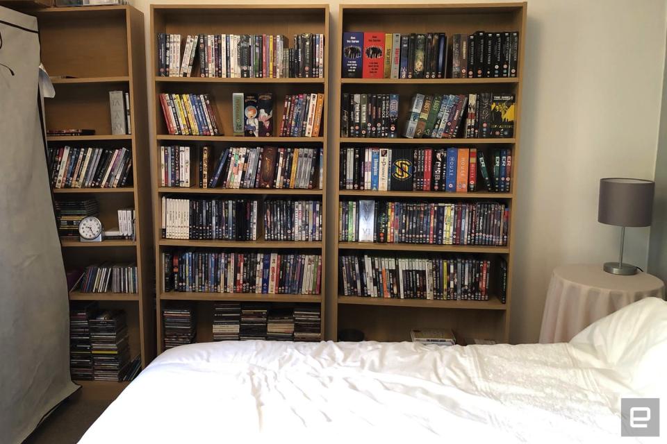 DVD Shelf