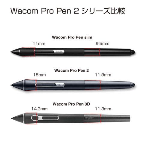 更貼近鉛筆般的手感， Wacom 推出細筆身設計的Wacom Pro Pen slim