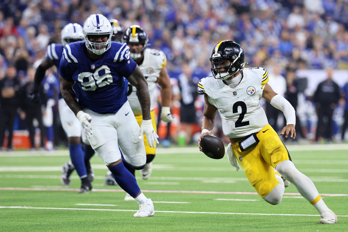 The Steelers suffer their first loss as Justin Fields-led comeback fails against the struggling Colts