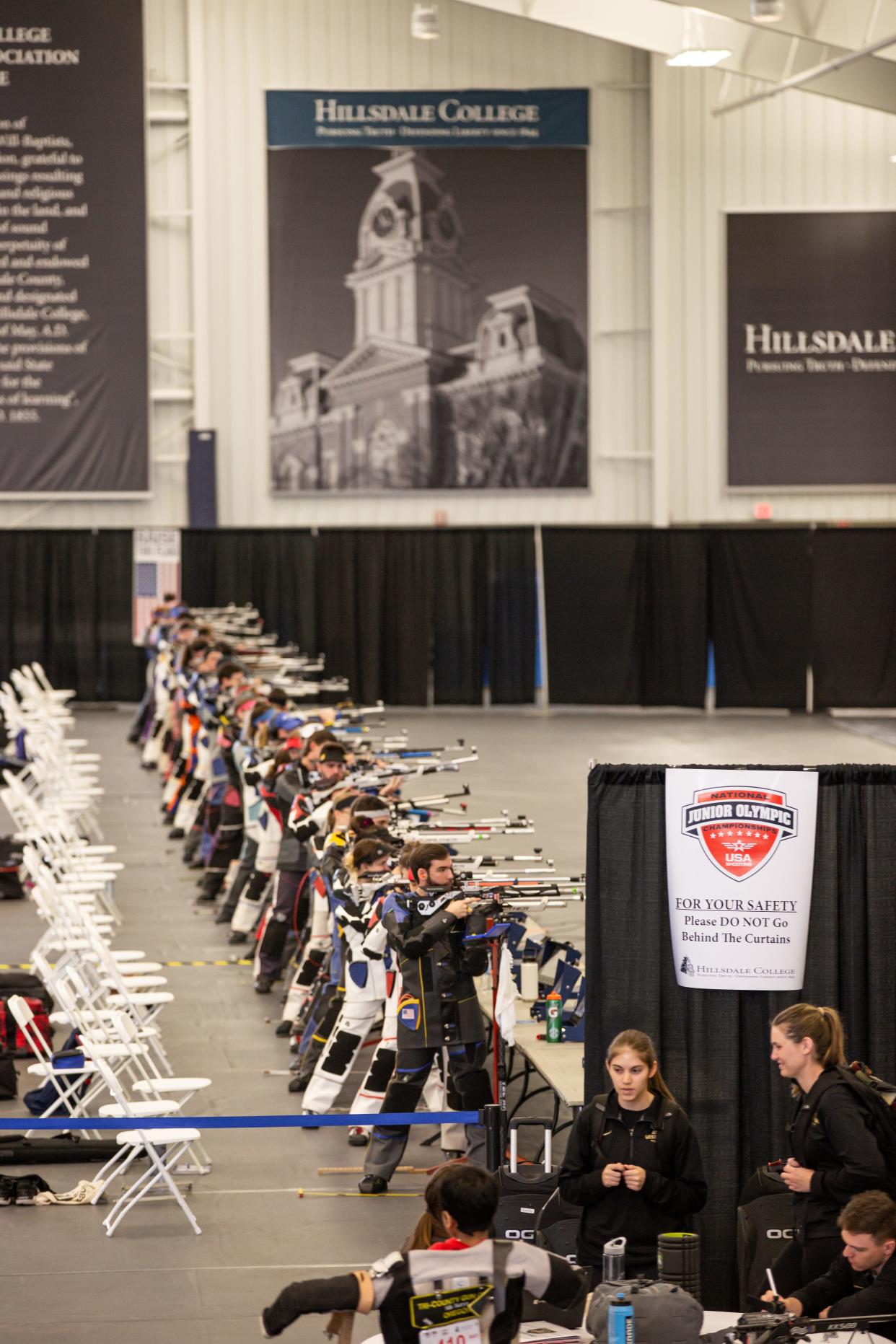 Junior Olympic Hopefuls compete in Junior Olympic Rifle Championships