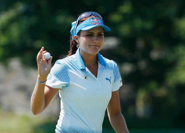 Lexi Thompson is breaking barriers. (Getty Images)