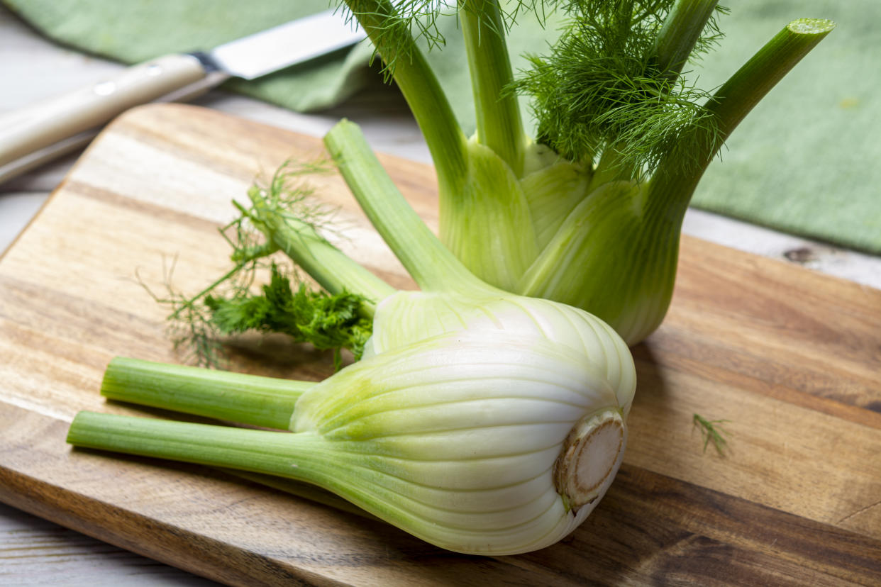 Want to add more fennel to your diet? Chefs say the vegetable can be eaten on its own or as an ingredient in recipes. (Photo: Getty Creative)