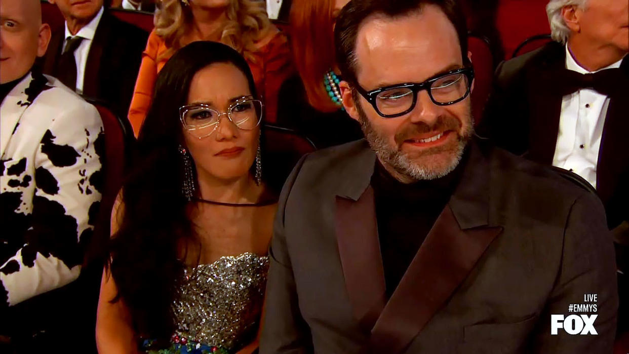 Bill Hader and Ali Wong 2023 Emmy Awards 02