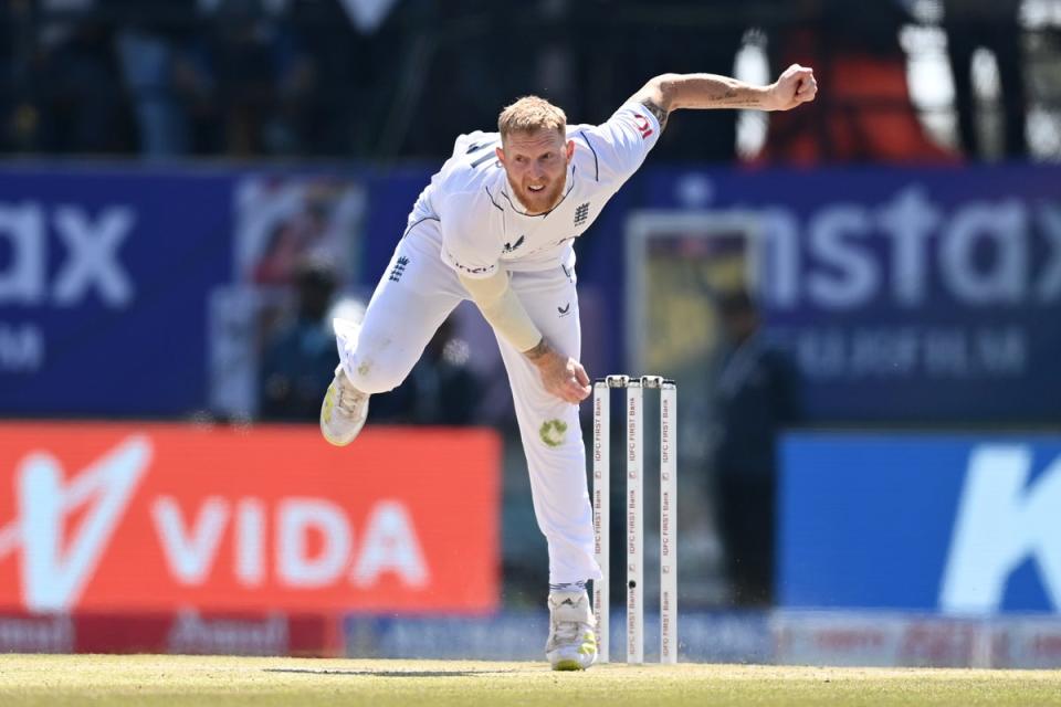 Ben Stokes only returned to bowling in the fifth Test of the series against India (Getty Images)