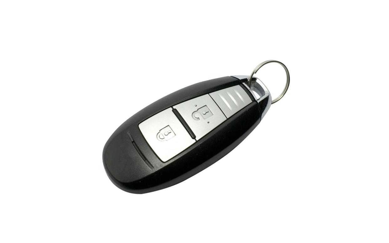 The advent of electronic fobs, which are used to unlock modern car doors, have led to a rise in 'keyless' car crime - iStockphoto
