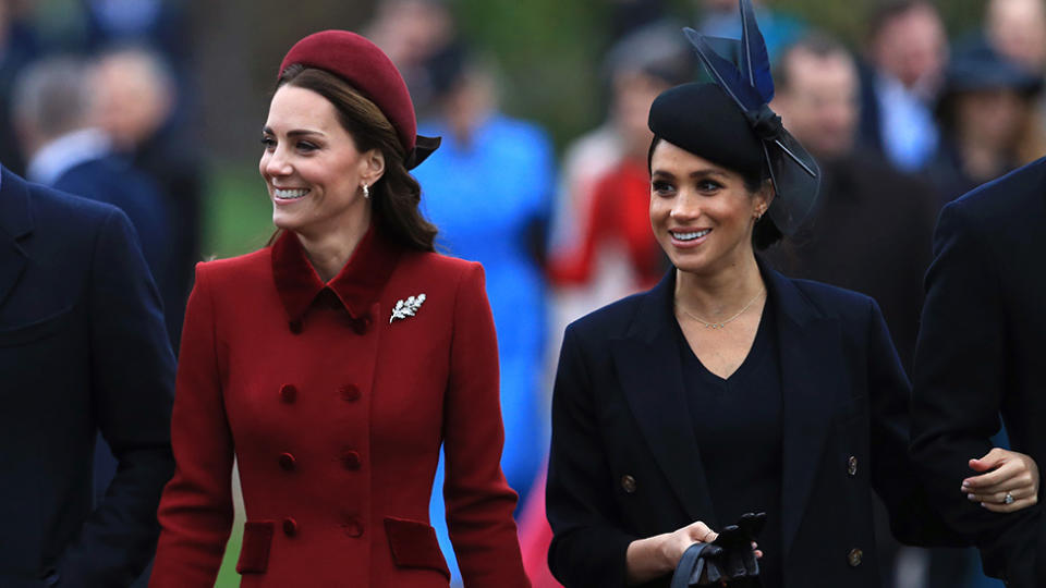 Meghan Markle and Kate Middleton