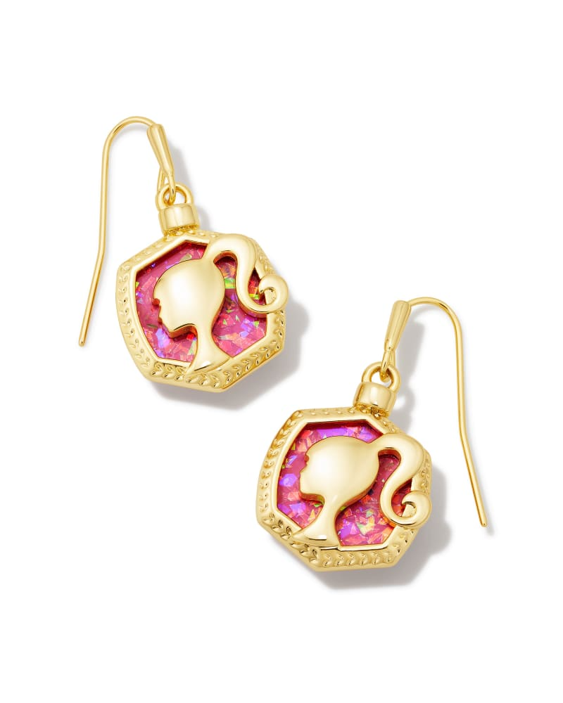 Kenda Scott x Barbie Gold Drop Earrings