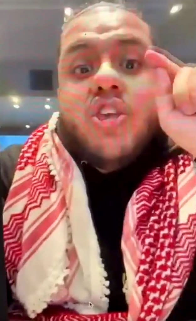 Parra ranted on a Zoom call last month, calling his boss a “spineless coward,” adding “You know what? F–k it. Free Palestine forever and always.”