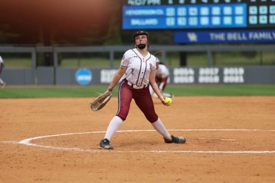 Ballard pitcher Brooke Gray went 60-0 combined over her junior and senior seasons and led the Bruins to back-to-back state championships.