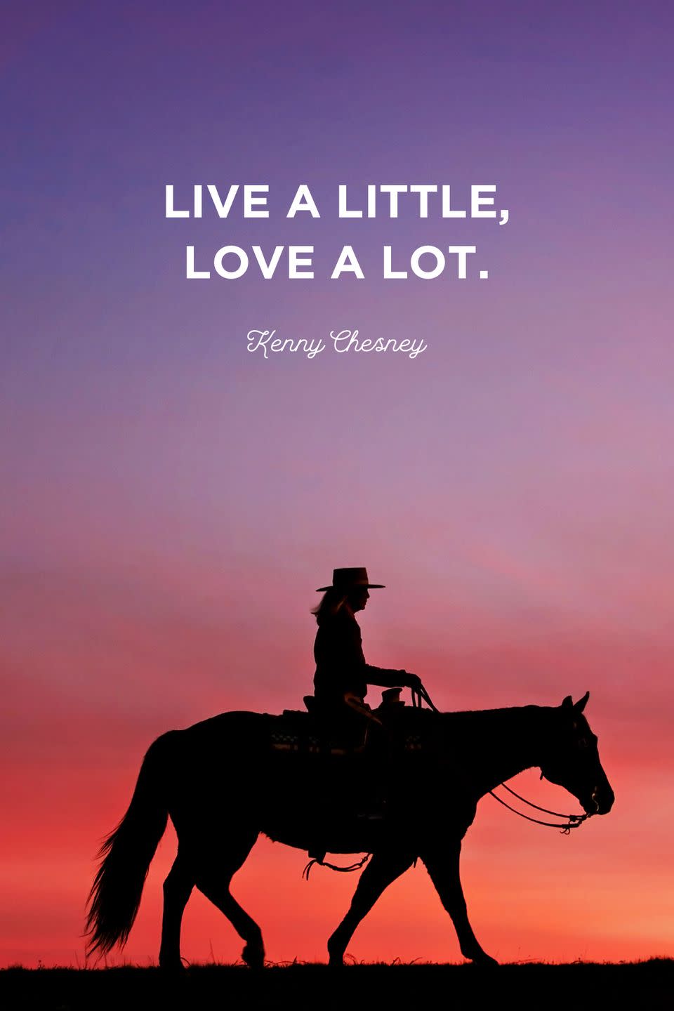 Kenny Chesney, "Live a Little"
