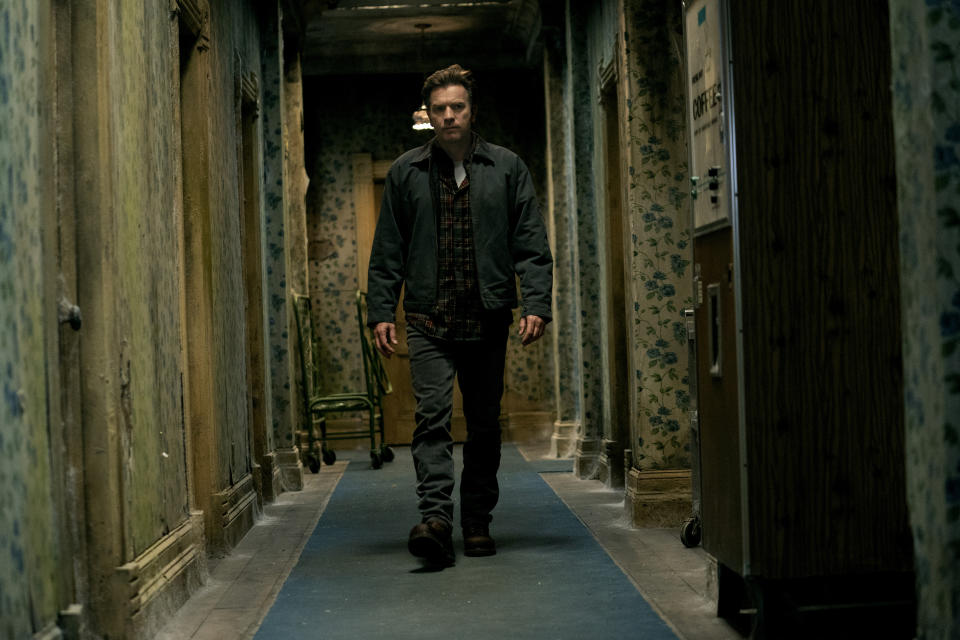 This image released by Warner Bros. Pictures shows Ewan McGregor in a scene from "Doctor Sleep." (Warner Bros. Pictures via AP)