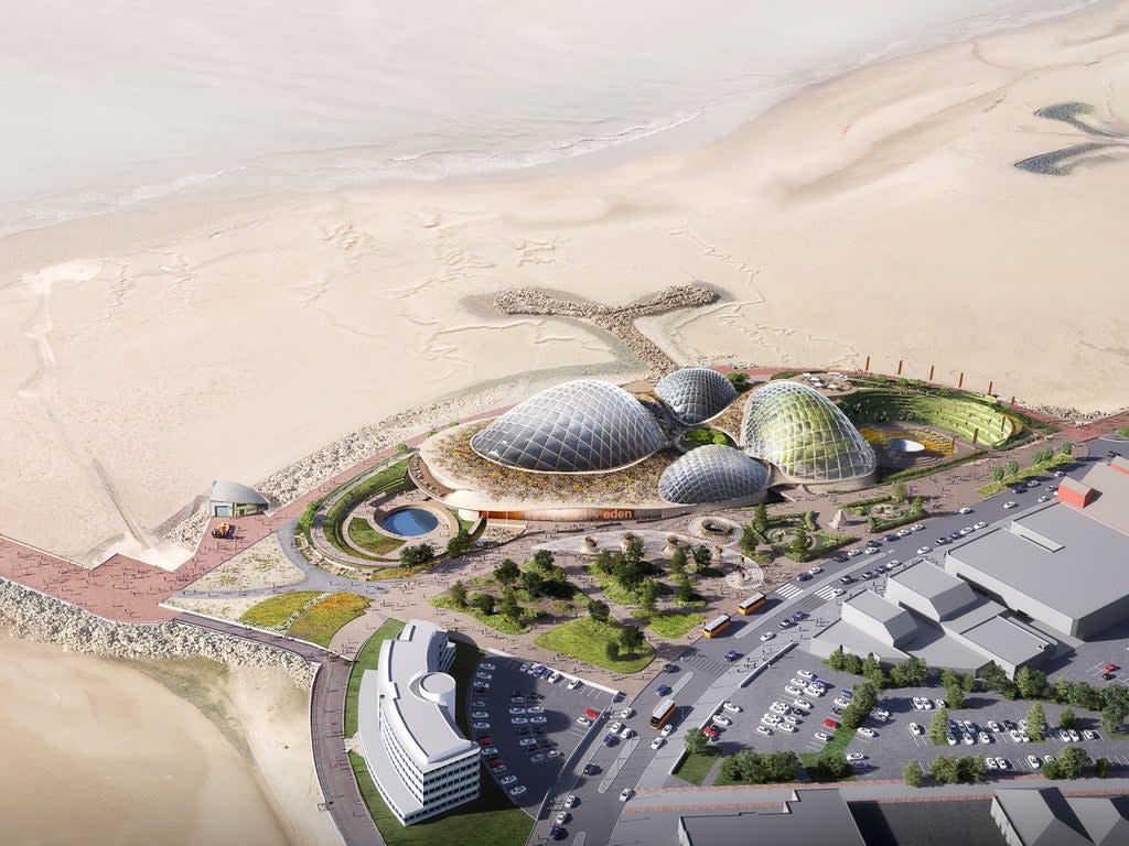 An image of the proposed Morecambe Eden Project (Eden Project)