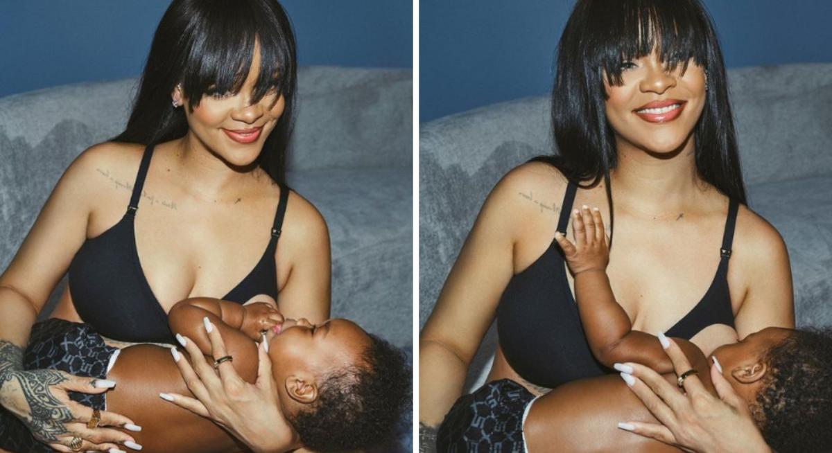 Rihanna praised for breastfeeding photos showcasing 'game changer