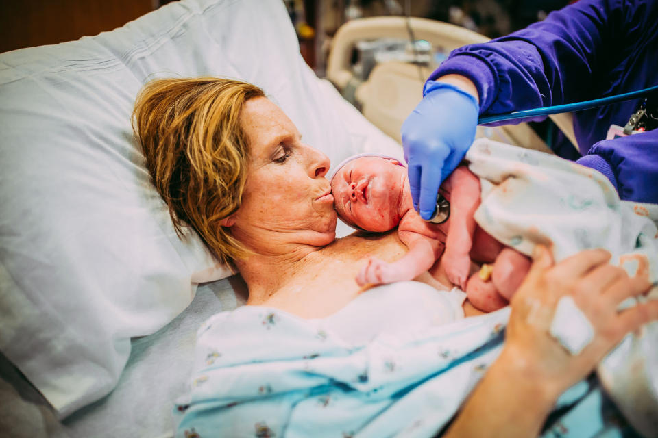 Cecile Eledge and her granddaughter Uma. (Photo: <a href="https://www.instagram.com/arielpanowicz/?hl=en" target="_blank">Ariel Panowicz</a>)