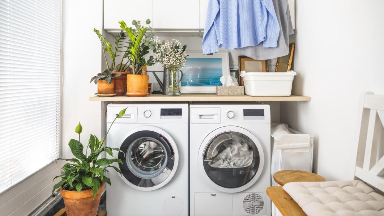 A nice laundry room