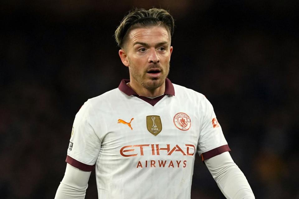 Jack Grealish will not be fit to face Manchester United (Martin Rickett/PA) (PA Wire)