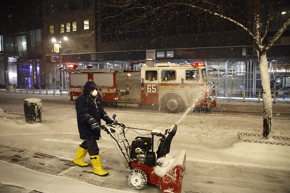 Incredible Photos from the Overnight Snowstorm That Hit the East Coast