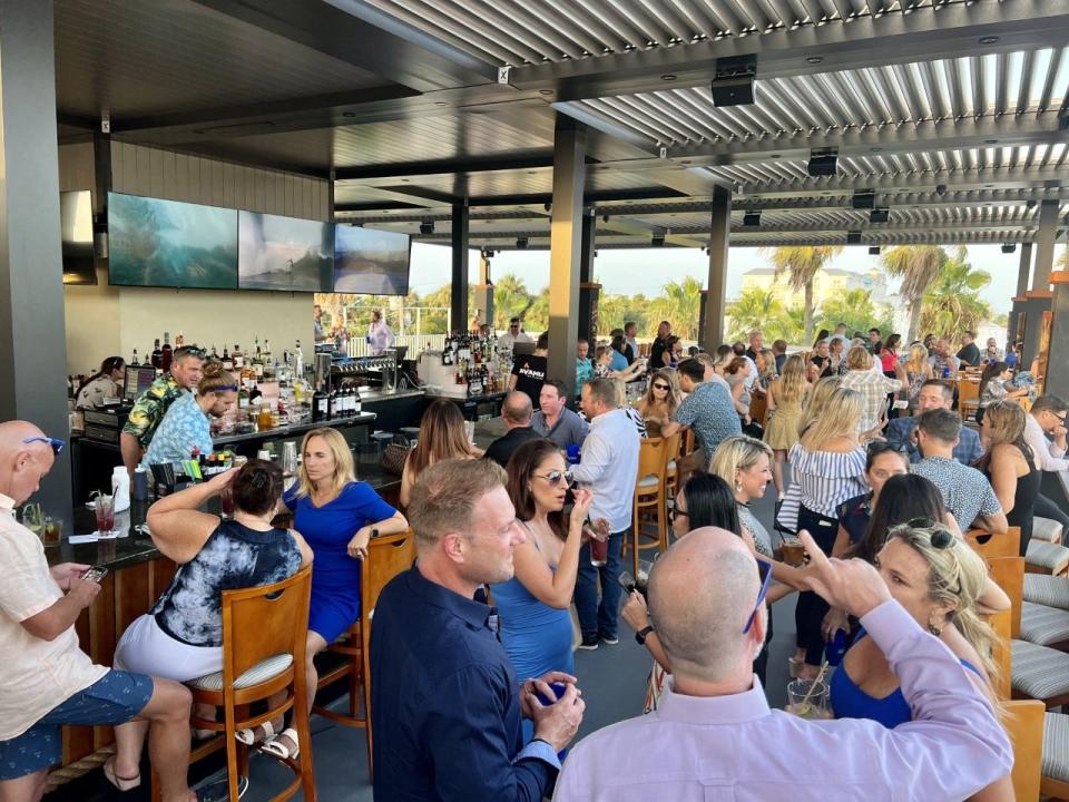 Avanu on Flagler rooftop bar in New Smyrna Beach.