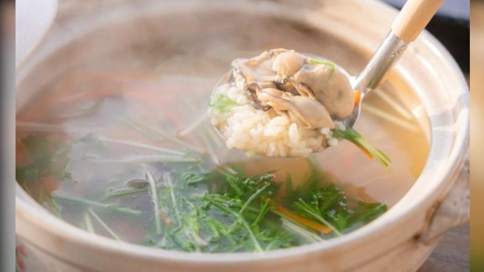 簡單雜炊完美融合白飯與牡蠣的鮮甜湯汁。 (圖 / HIT廣島縣觀光聯盟 提供 )