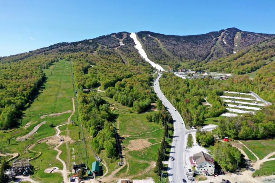 Killington's Superstar trail stands firmly coated in white on June 1, 2023.<p>FACEBOOK/Killington</p>