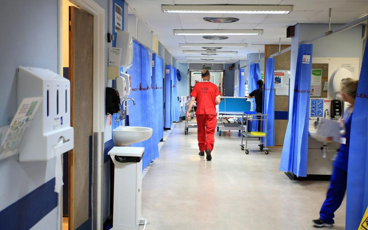The number of patients awaiting medical care could exceed the number who are receiving treatment post-pandemic, the IFS has warned - Peter Byrne/PA Wire