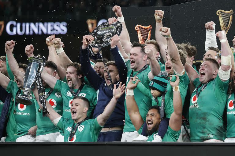 Irlanda, dueño del Seis Naciones; su gran objetivo en el Mundial será pasar por primera vez los cuartos de final