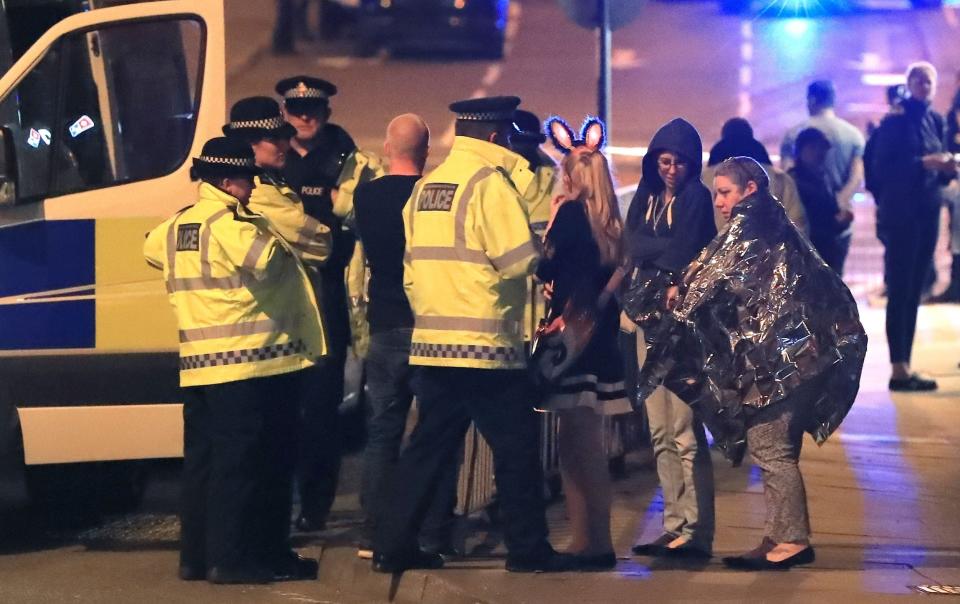 Manchester attack  - Peter Byrne/PA