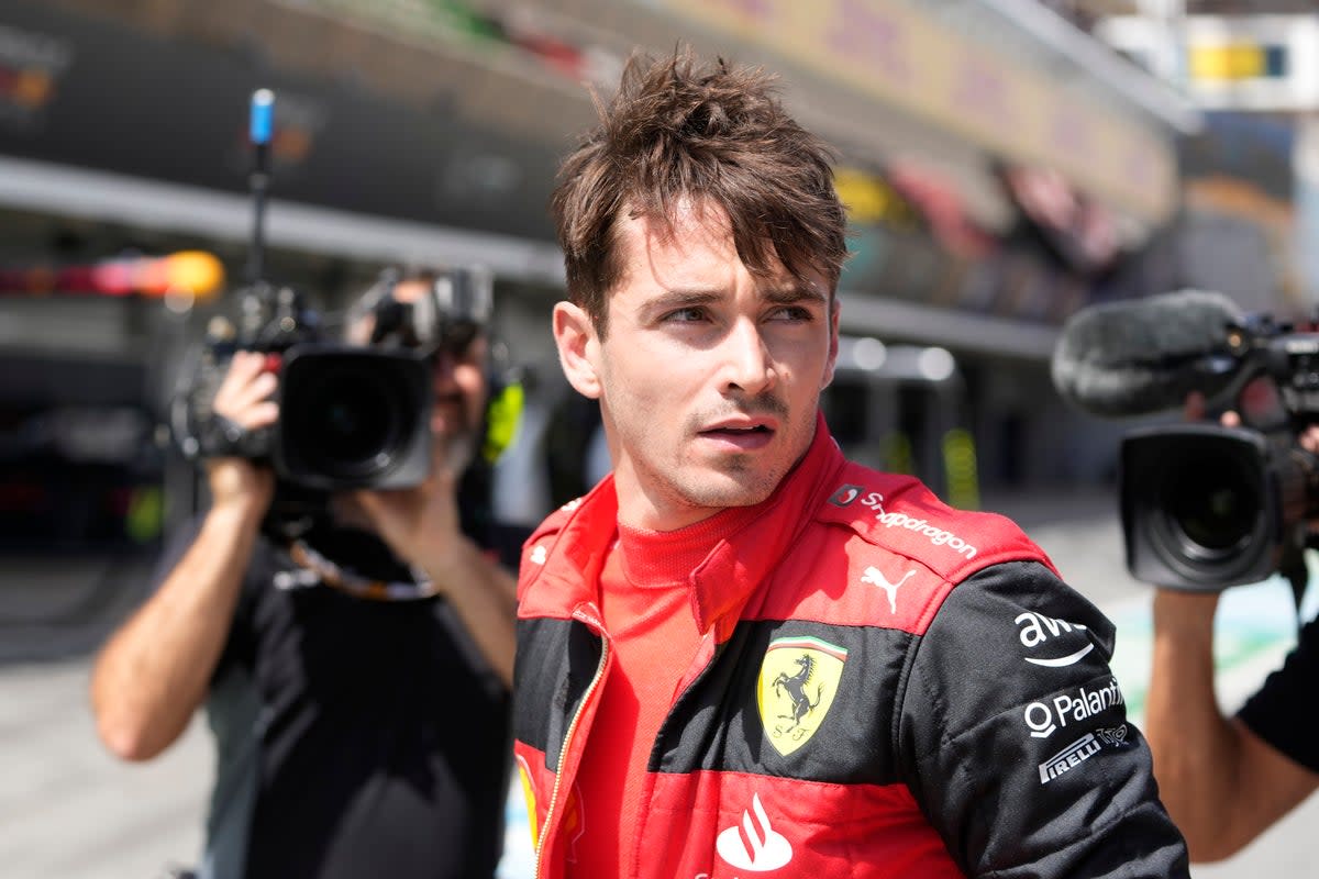 Charles Leclerc said the Monaco Grand Prix must remain on the calendar (Manu Fernandez/AP (AP)
