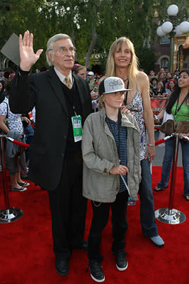 Martin Landau and family at the Disneyland premiere of Walt Disney Pictures' Pirates of the Caribbean: At World's End