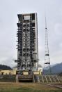 The launch pad of the Long March 3B rocket carrying the Chang'e-3 lunar probe is seen at the Xichang Satellite Launch Center in Liangshan, Sichuan province November 30, 2013. China will launch Chang'e-3 lunar probe at 1:30 a.m. on Monday which will deploy a buggy to explore its surface, marking a major milestone in the country's space ambitions. Chang'e-3 comprises a lander and a moon rover called "Yu Tu" (Jade Rabbit). The lunar probe is expected to land on the moon in mid-December if everything goes according to plan. Picture taken November 30, 2013. (REUTERS/Stringer)