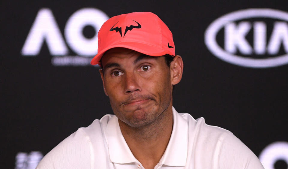 Rafael Nadal press conference Credit: PA Images