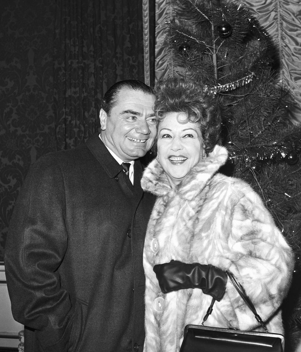 Ernest Borgnine and Ethel Merman