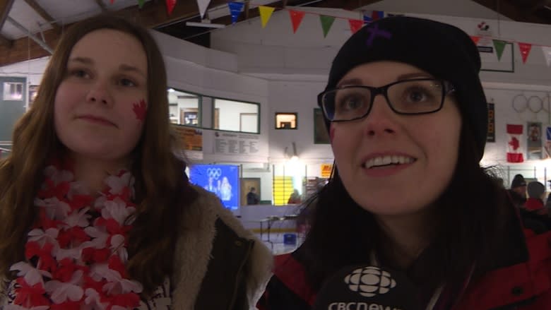 Marystown cheers on Kaetlyn Osmond as she pushes for Olympic podium